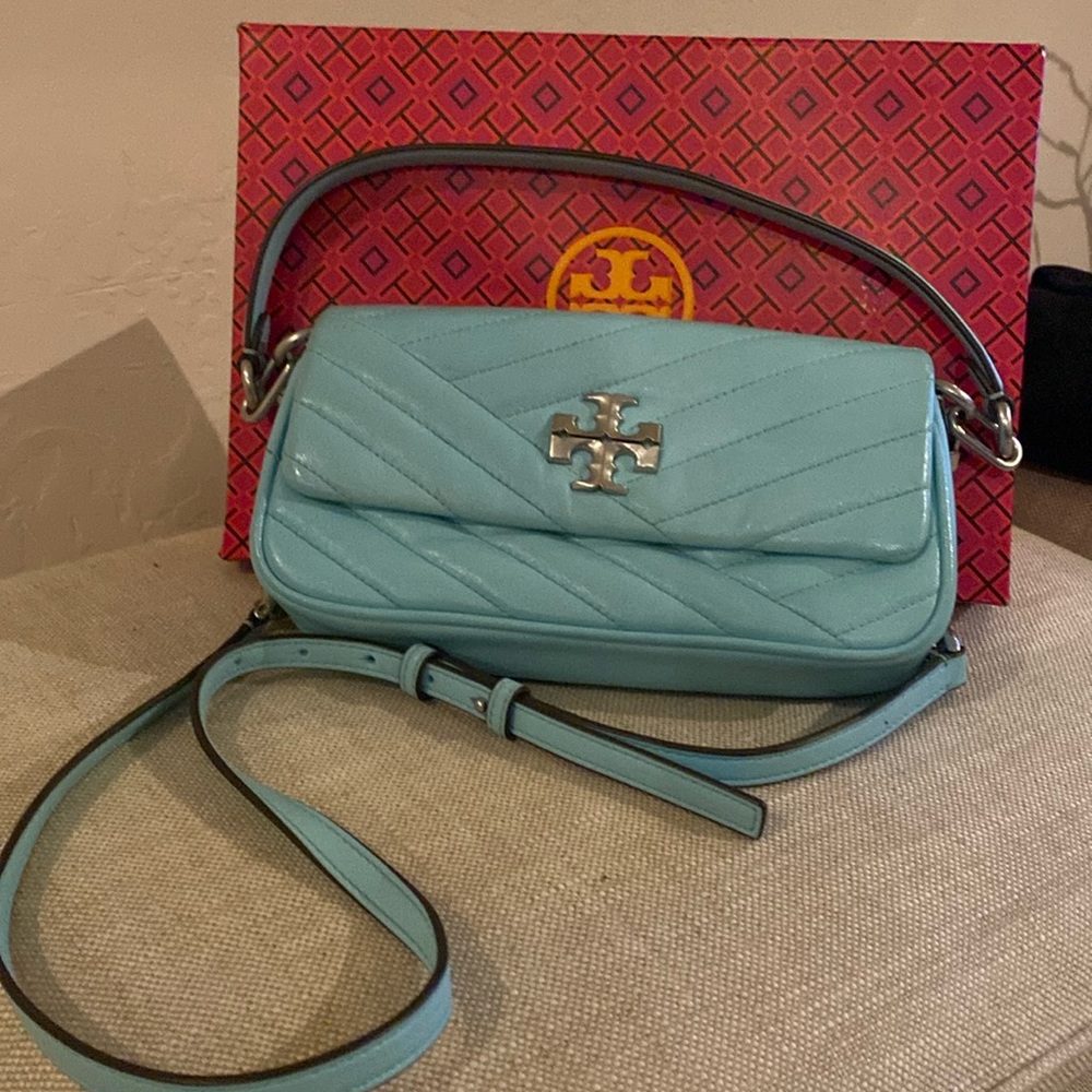 Tory Burch Light Blue Crossbody Bag